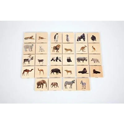 Imagen de TickiT 73408 Wild Animal Family Match
