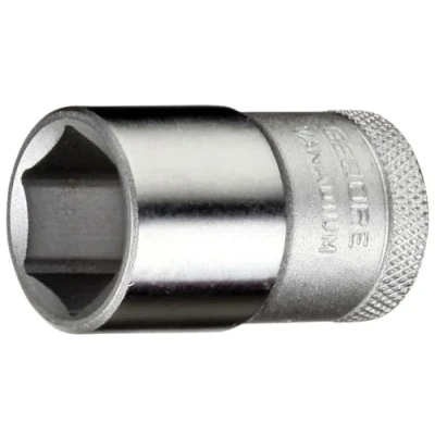 Imagen de GEDORE vaso, Llave de Accionamiento 1/2&#039;&#039; 12,5 mm, Hexagonal, 33 mm ancho, Herramienta, 19 33, Acero cromado