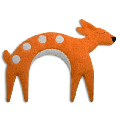 Imagen de SACO TÉRMICO Leschi de semillas para microondas/para la tensión cervical/Animal: Corcino Flora, naranja