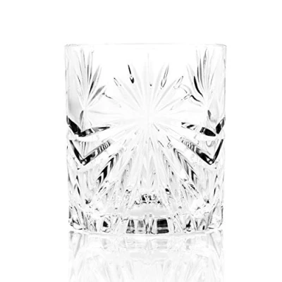 Imagen de RCR 26278020006 Juego De 6 Vasos Cristal, 320ml, Aptas Para Lavavajillas, Perfecto Todas Ocasiones, Diseñados Un Estilo Moderno, Ideales Whisky, Vino Y Agua