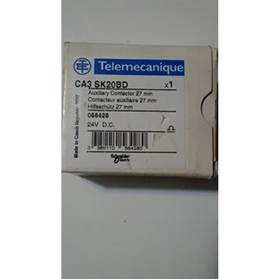 Imagen de Schneider Electric CA3SK20BD Relé de Control, TeSys K, D, S, CA3 SK, 10 A, Instantáneo, 24 V CC