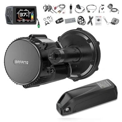 Imagen de BAFANG Kit de Motor Intermedio 48V 750W BBS02 con Pantalla EKD01 y Piñón 44T 8Fun para Bicicletas Montaña 68 73mm