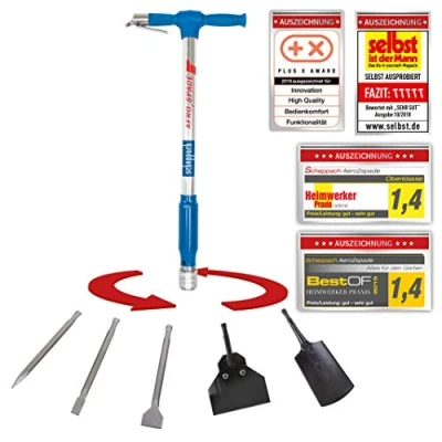 Imagen de Herramienta neumática multifuncion Aero² Spade Scheppach Marca