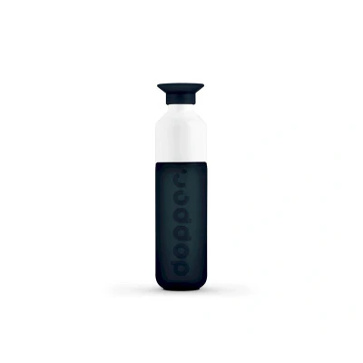 Imagen de Dopper Original Dark Spring Botella Agua 450ml deportiva 100% reciclable, libre de BPA Reutilizable adecuada para el deporte, fitness, aire libre, la escuela y oficina.
