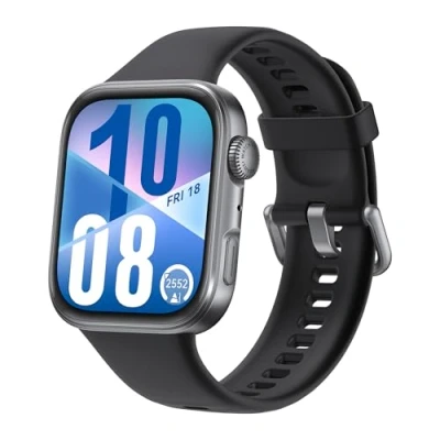 Imagen de HUAWEI Watch FIT 4 Smartwatch, 100 Modos de Entrenamiento, Ultrafino, Monitor Actividad Física, hasta 10 Días Duración, iOS &amp; Android, Carcasa Aluminio, Display AMOLED, GPS,Negro