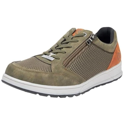Imagen de bugatti Casual Sneaker mit Reißverschluss, Strapazierfähige Laufsohle, Cordones Hombre, Gris Oscuro, 40 EU