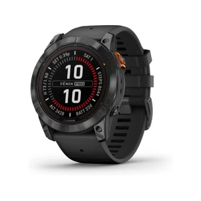 Imagen de Reloj deportivo Garmin Fénix 7X Pro, Negro, Carga Solar, 127 210 mm, 1.4&quot;, Multideporte, GPS
