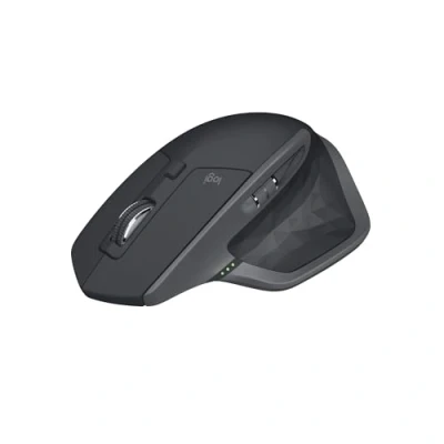 Imagen de Logitech MX Master 2S Ratón inalámbrico, Múltiples Dispositivos, Bluetooth o 2.4GHz, Receptor USB Unifying, 4000 DPI Seguimiento en Cualquier Superficie, 7 Botones, PC/Mac/i Pad OS Flounder