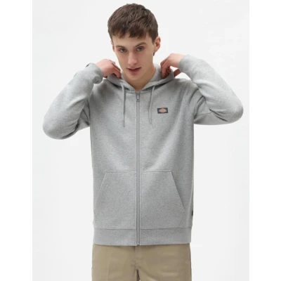 Imagen de DICKIES SUDADERA GRIS CREMALLERA OAKPORT ZIP L