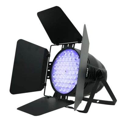 Imagen de BETOPPER Luz de Escenario 200W CRI Alto con Volets Ajustables, RGBW 4 en 1 LED Ultra Brillante, Hasta 5000 Lúmenes Para Fiestas Disco, DJ, Fotografía, Video, Bodas y Espectáculos