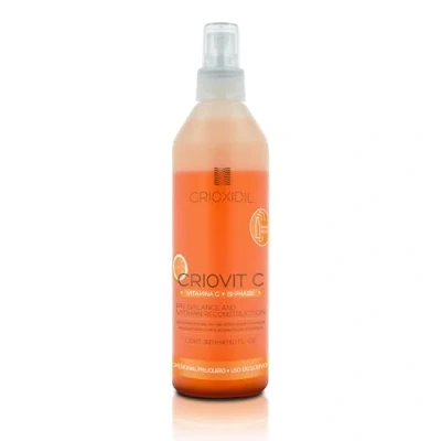 Imagen de CRIOXIDIL Acondicionador Bifásico Sin Aclarado Criovit C 300 ml Vitamina y Queratina Hidrolizada Cabello Normal Seco Sella la Cutícula Equilibra el pH Sulfatos ni Parabenos