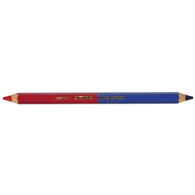 Imagen de AVR Tools L2930101 Lpiz bicolor (grande), color rojo y azul