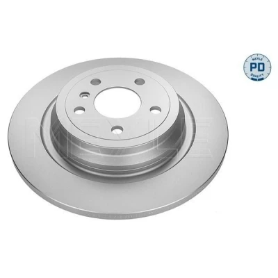 Imagen de MEYLE 015 523 0007/PD Disco de freno Eje trasero 325 14 5 112 macizo revestido láminas zinc con tornillos PD Quality MERCEDES BENZ: Clase ML