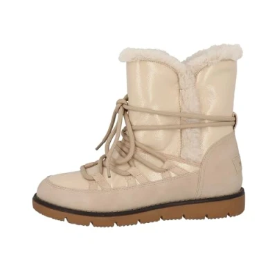 Imagen de TOM TAILOR 4293106, Botas Cortas al Tobillo Mujer, Crema, 40 EU