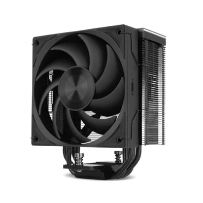 Imagen de NOX XTREME PRODUCTS HUMMER H 400 disipador CPU FBD, compatible con Intel&amp;AMD, ventilador 120mm PWM, 4 heatpipes de cobre, aluminio, color negro