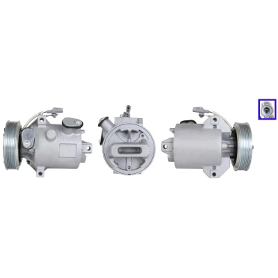 Imagen de LUCAS ACP01169 Compresor de Aire Acondicionado PAG 100 YF R1234yf con juntas