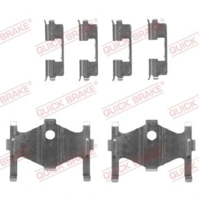 Imagen de QUICK BRAKE 109 1710 Kit de accesorios, pastillas frenos KIA: Cerato Hatchback, Berlina, HYUNDAI: COUPE, Coupe II, Elantra V Berlina