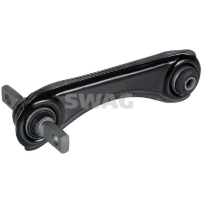Imagen de SWAG 85 94 2166 Barra oscilante, suspensión de ruedas Eje trasero izquierda, arriba Brazo oscilante transversal Chapa acero