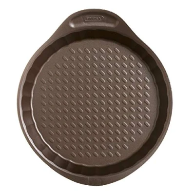 Imagen de Pyrex Molde Tarta Plano 30CM ASIMETRIA PX Redondos, Metal, Multicolor, 30 cm