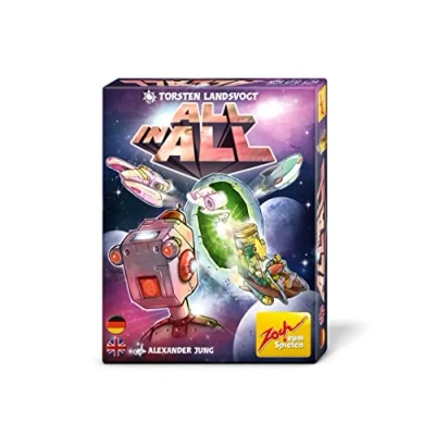 Imagen de Zoch zum Spielen in All Cartas para 3 a 6 Jugadores, el Juego de colección Todos los fanáticos del Espacio, Partir 10 años, Multicolor (601105162)