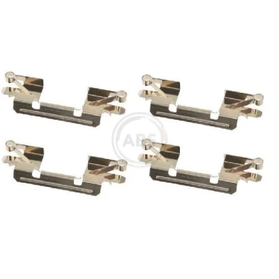 Imagen de A.B.S. 1769Q Kit de accesorios, pastillas frenos NISSAN: NP300 Navara Pick up, Pathfinder 3, NV200 / Evalia Bus, MITSUBISHI: PAJERO 4