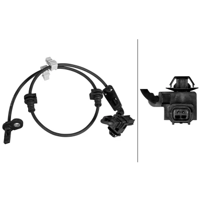 Imagen de HELLA 6PU 358 218 661 Sensor de ABS con pinza/grapa Hall 2 705