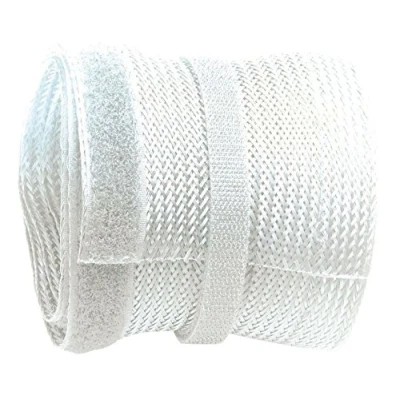 Imagen de RICOO Organizador de Cables Canaleta para Cable Z9085W 10 Pasacables con Cierre Adhesivo Recogecables Ocultar Longitud 10m Color Blanco