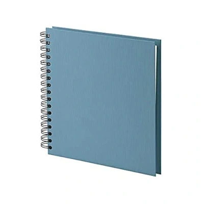 Imagen de Rössler Papier 1329452156 S.O.H.O. Álbum Wire O 230 x mm, 60 páginas en blanco roto, tela vaquera, 1 unidad