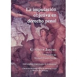 Imagen de Imputacion Objetiva En Derecho Penal