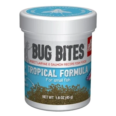 Imagen de Fluval Picaduras de Insectos Alimento Granulado para Peces Pequeños, 45 g