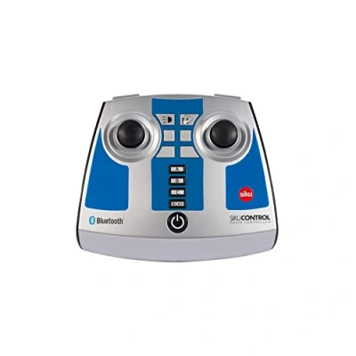 Imagen de SIKU 6717, Mando de control por Bluetooth, Para excavadora sobre orugas Liebherr R980 SME con Plástico, Funciona pilas, Azul/Plateado