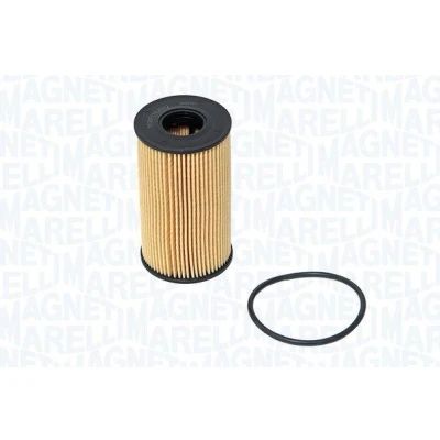 Imagen de MAGNETI MARELLI 153071762682 Filtro de aceite Cartucho filtrante LAND ROVER: Range Rover Evoque, Sport, Discovery JAGUAR: F Pace