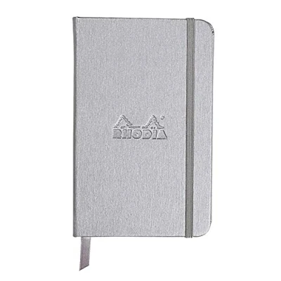 Imagen de Clairefontaine ES Rhodia Boutique Cuaderno de notas (A6 Web Plata