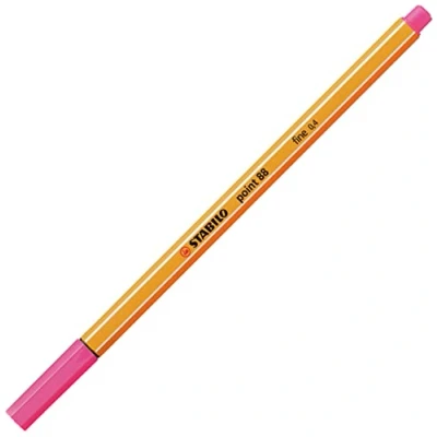 Imagen de STABILO Lote de 3 bolígrafos punta fina 0,4 mm, color rojo rubio