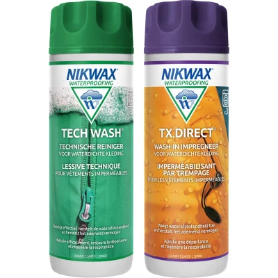 Imagen de Nikwax 300ml Tech Wash / TX.Direct Twin Pack Artículos de mantenimiento para la ropa