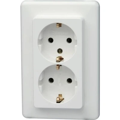Imagen de Kopp 912613066 Toma de Corriente Schuko, Color: Blanco