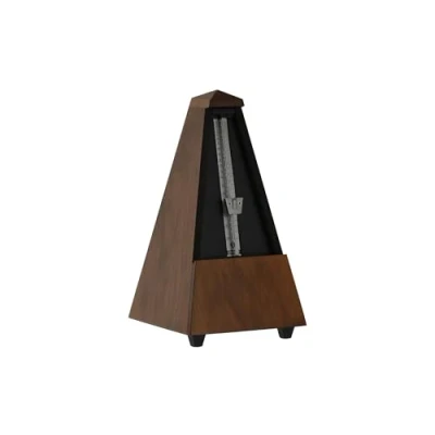 Imagen de Wittner 903705 Metrónomo Piramidal cuerpo de madera color marrón nuez mate