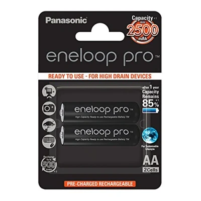 Imagen de Panasonic Eneloop SY3057178 Pack 2 Pilas Recargables, AA