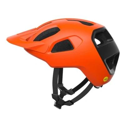 Imagen de POC Cularis Casco, Unisex Adult, Fluorescent Orange Matt/Uranium Black Matt, M (55 58cm)