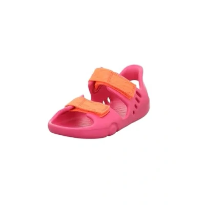 Imagen de Superfit Splashs Chanclas de baño para niños, Talla: 31, Pink/orange Fibra sintética/tela
