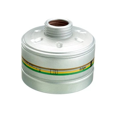 Imagen de Dräger Filtro de gas X plore 1140 A2B2E2K2 (EN 14387) calidad para máscaras con rosca redonda RD40 148 1)