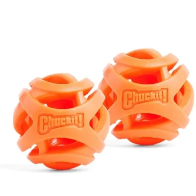 Imagen de Chuckit Pelotas De Juguete Para Perros Breathe Right Fetch Ball Medium 2 Pk