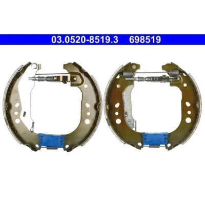 Imagen de ATE 03.0520 8519.3 Zapatas de freno 228 33 con cilindro rueda, accesorios SKODA: Roomster