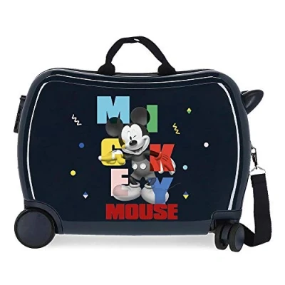 Imagen de Disney Mickey&#039;s Party, Equipaje Para Niños Unisex, Marino, 50x38x20 Cms