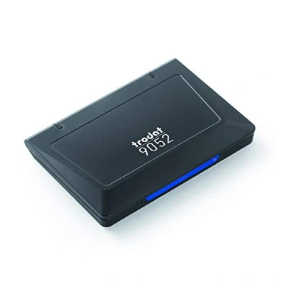Imagen de Tampón de Tinta Trodat 9052 para Sellos Entintado Manual, 110 x 70 mm, Azul