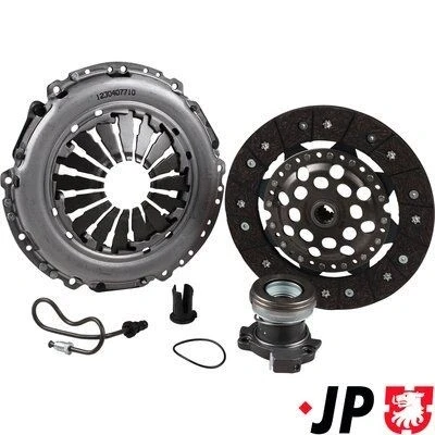 Imagen de JP GROUP 1230407710 Kit de Embrague para motores con volante bimasa cojinete desembrague 215 OPEL: Corsa D Hatchback, C Hatchback