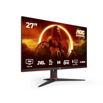 Imagen de AOC Gaming 27G2ZNE 27&quot; Full HD Monitor, 240 Hz, 0,5 ms MPRT, Adaptive Sync (1920x1080, HDMI 1.4, DisplayPort 1.2) Black/Red