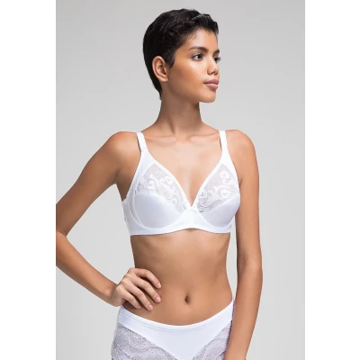 Imagen de Selene Sujetador Tallas Fuertes con Aros Clasico Blanco 115C