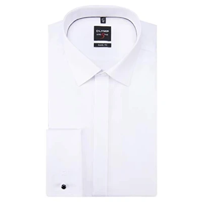 Imagen de OLYMP Camisa formal Negocios Manga larga para hombre blanco 40