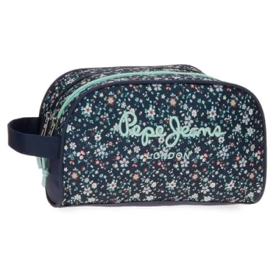 Imagen de Pepe Jeans Alenka Nececer Adaptable Azul 26x16x12 cms Poliéster by Joumma Bags